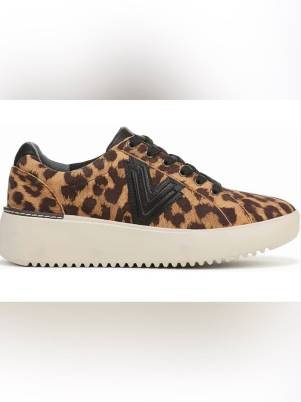 Vionic Womens Kearny Lace 2.0 Platform Sneaker Sz. 7 Like New - Picture 1 of 9
